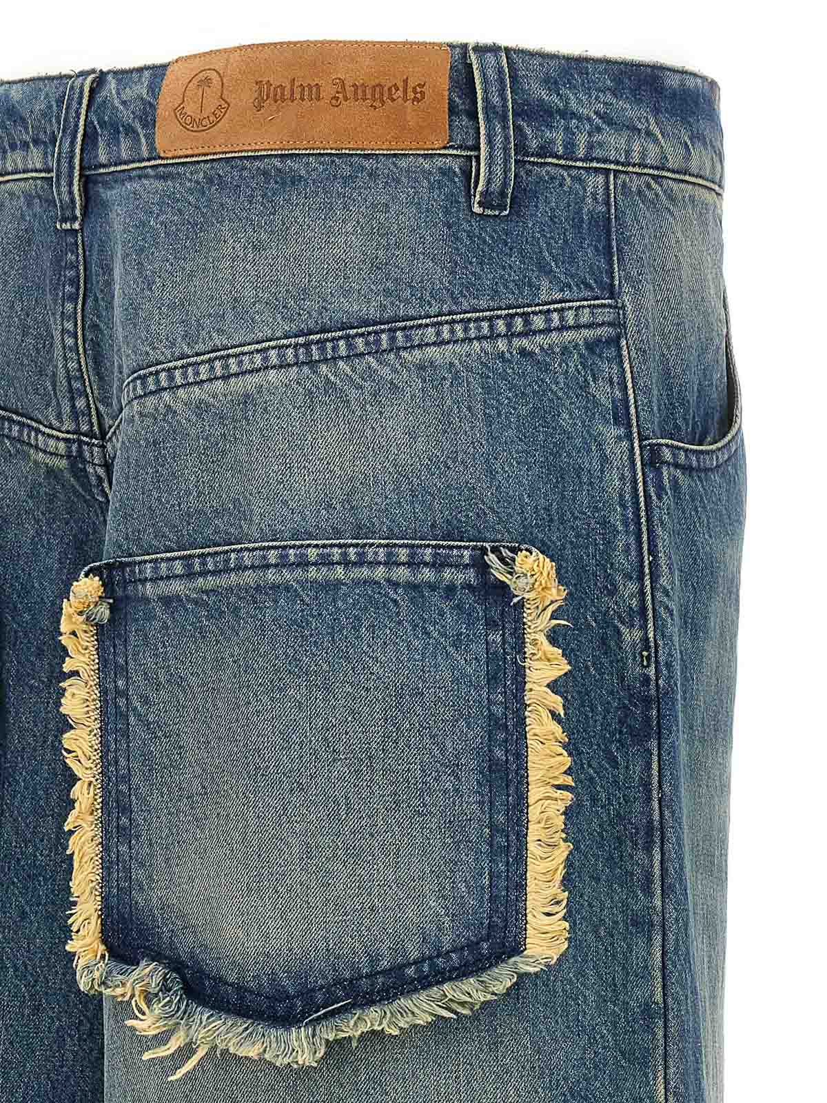 Shop Moncler Jeans Boot-cut - Azul In Blue