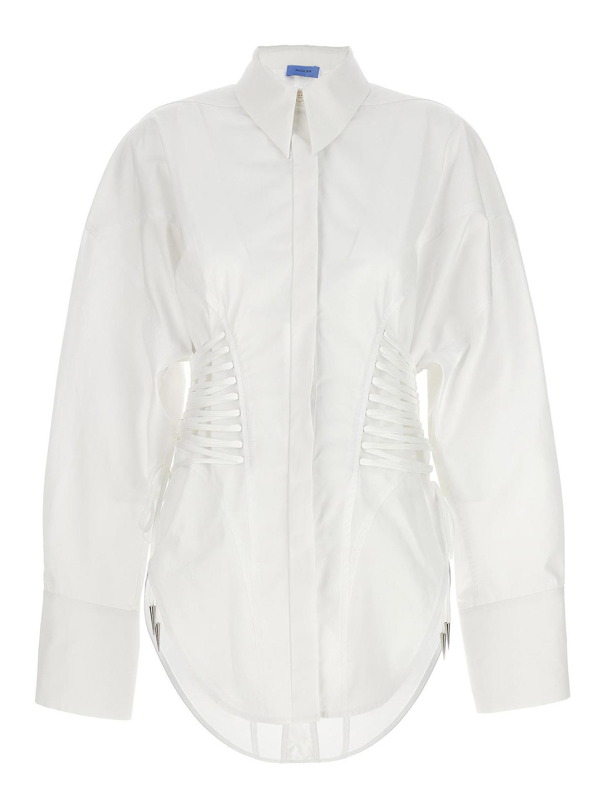 Shop Mugler Camisa - Blanco In White