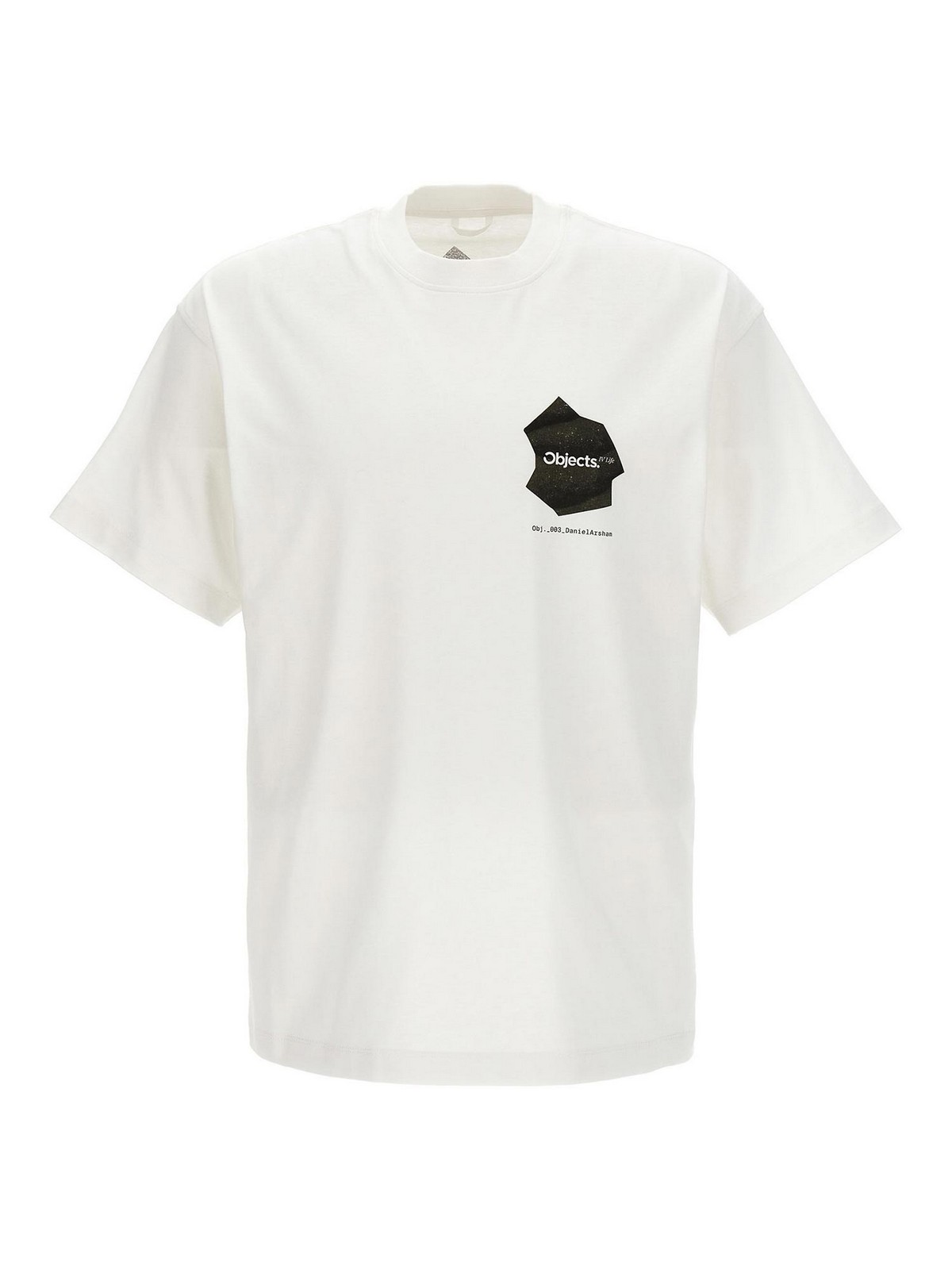 Shop Objects Iv Life Thought Bubble Spray T-shirt In White