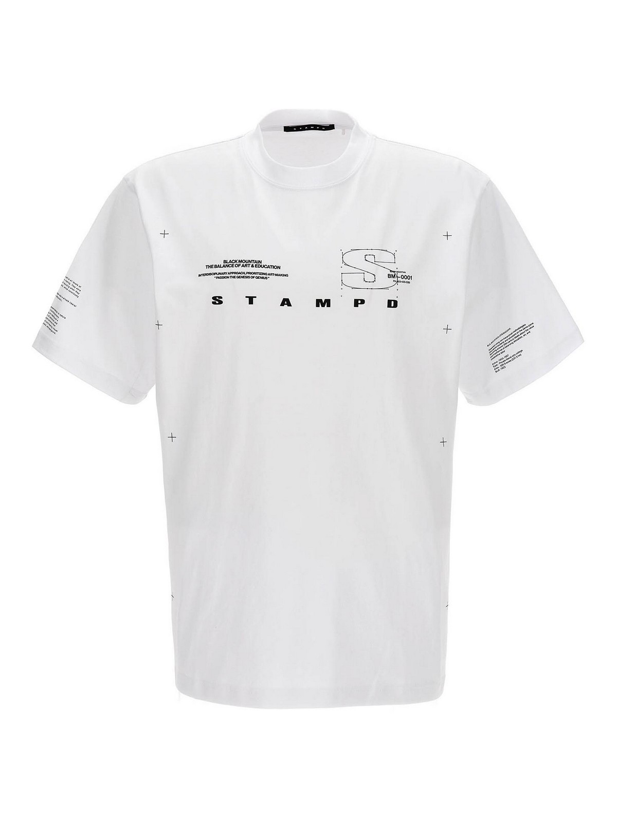 Shop Stampd Camiseta - Blanco In White