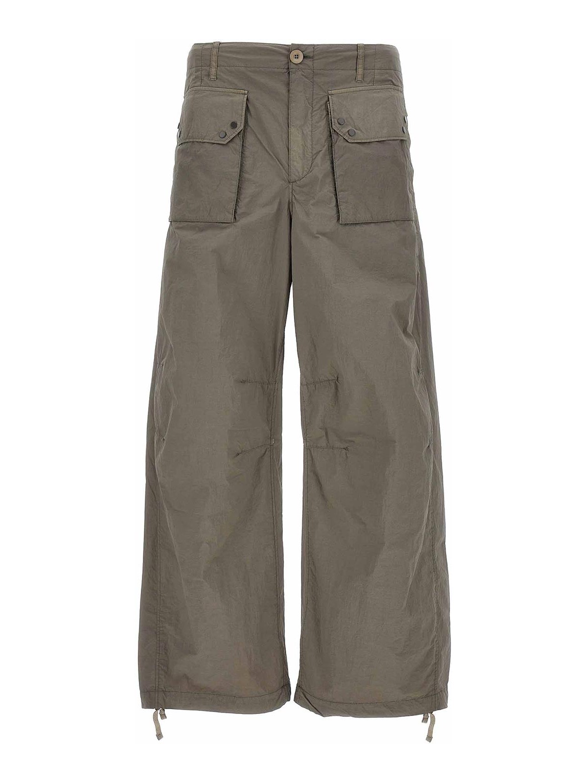 Shop Ten C Tascona Pants In Grey