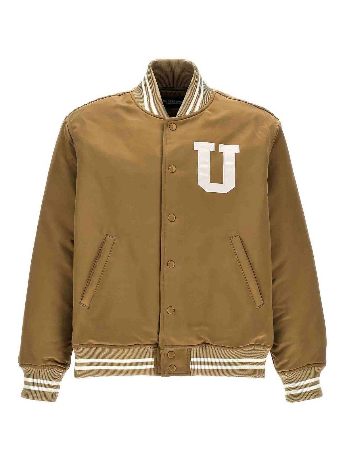 Shop Undercover Bomber Jacket In Beis