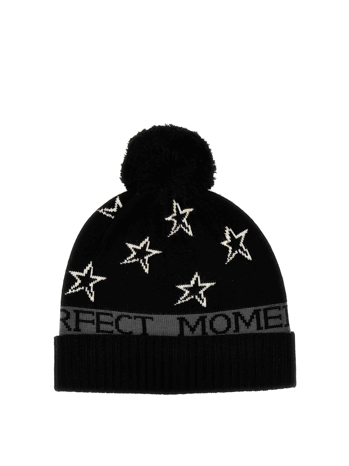 Shop Perfect Moment Pm Star Beanie In Black