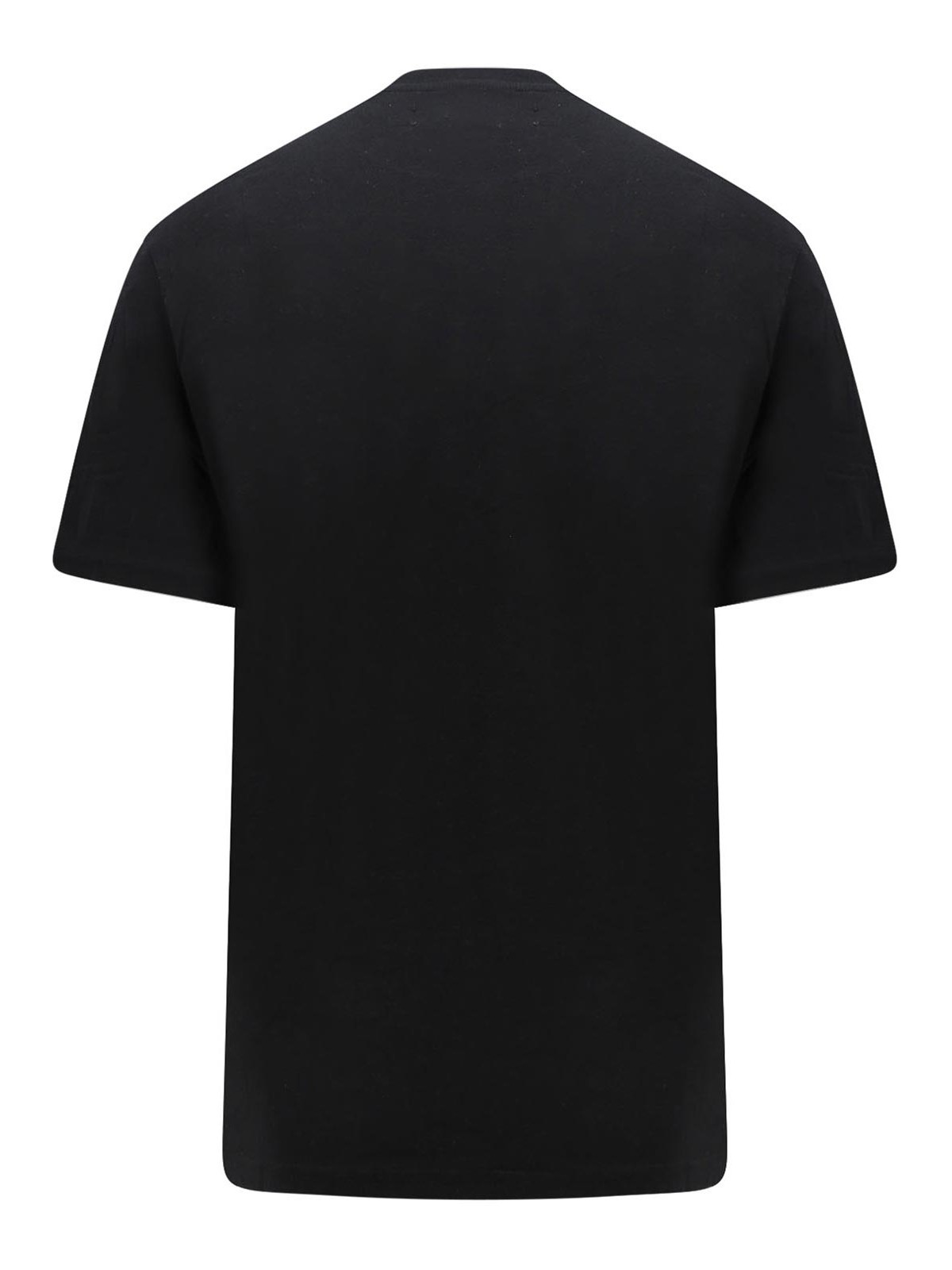 Amiri Cotton t-shirt with frontal logo - Black | AMJYTE1033BLACK
