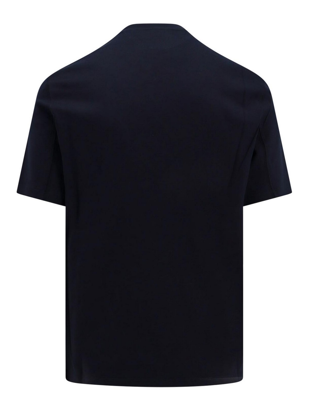 Shop Brunello Cucinelli Cotton T-shirt In Blue