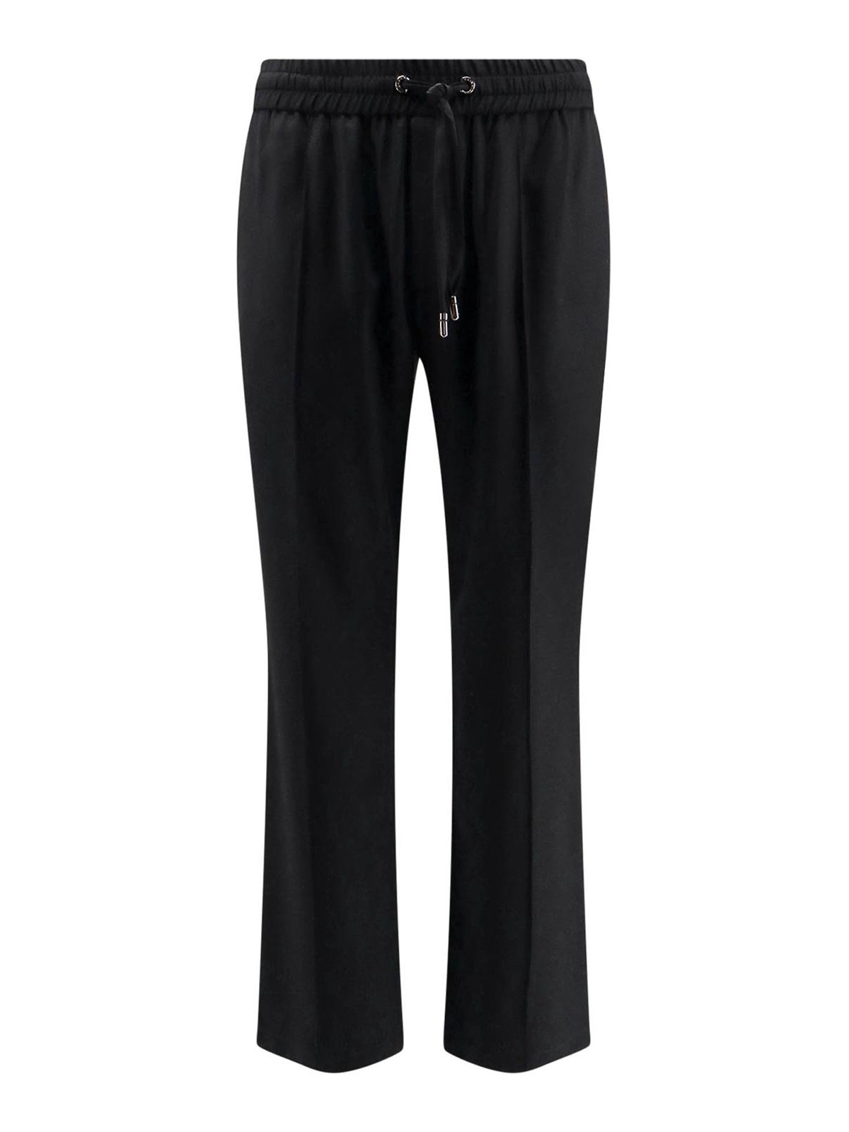 Dolce & Gabbana Virgin Wool Trouser In Negro