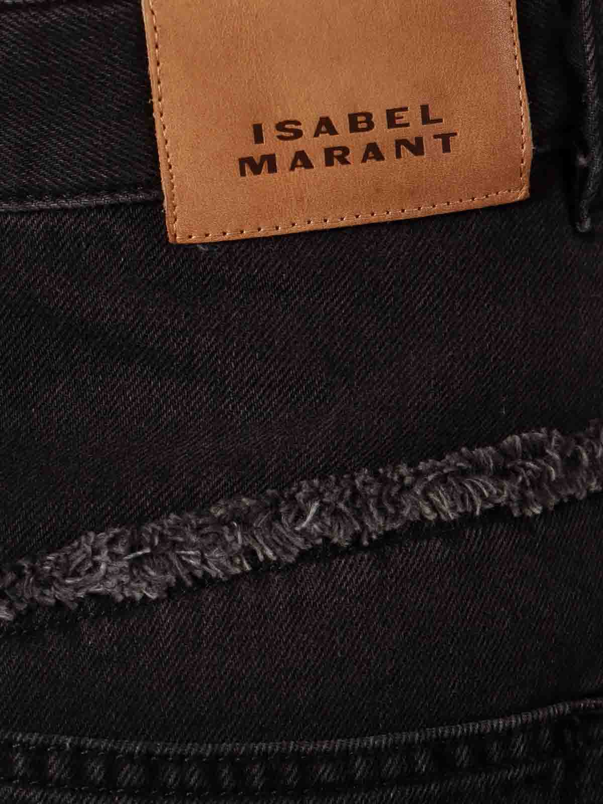 Shop Isabel Marant Minifalda - Negro In Black