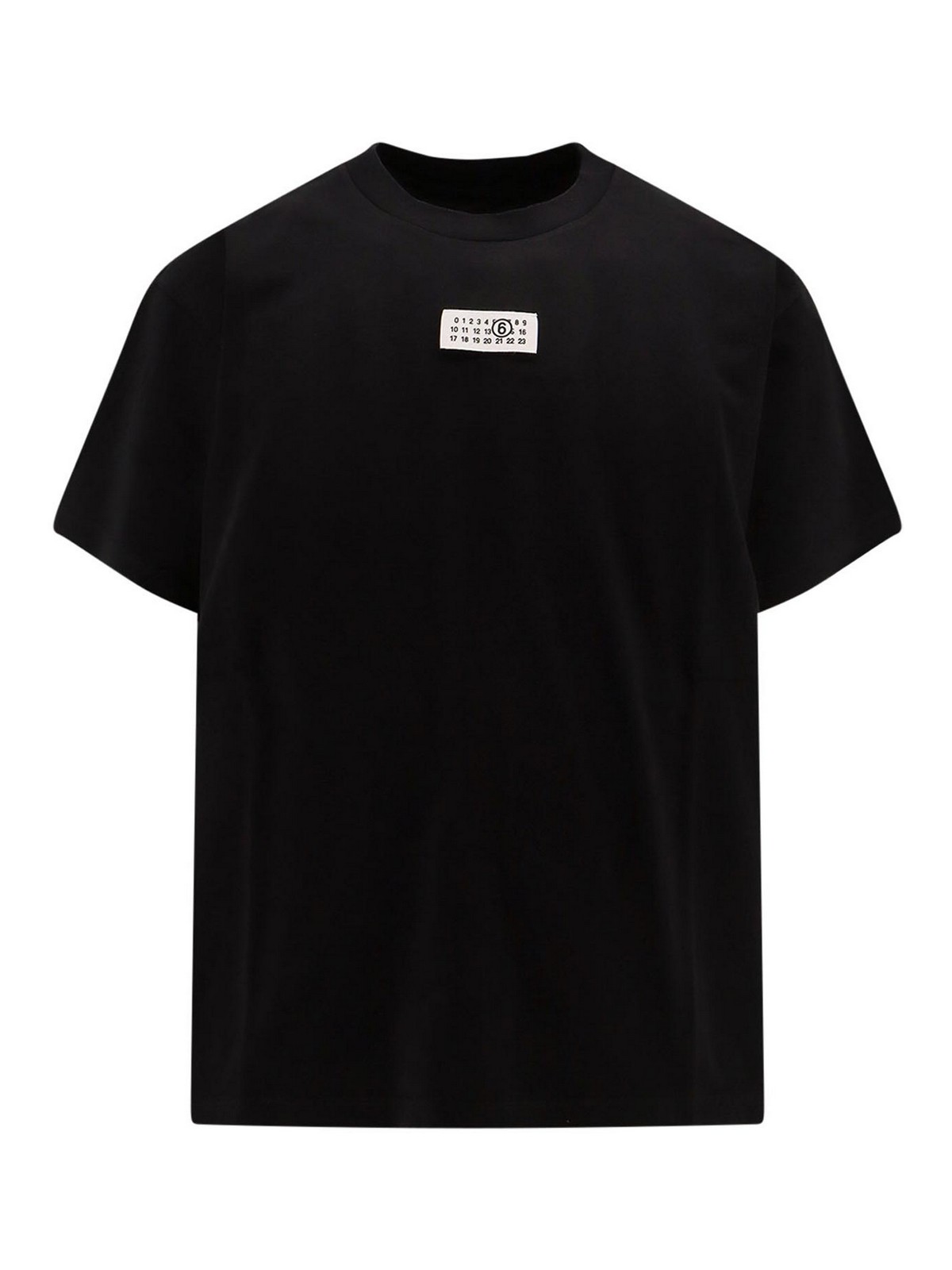 Tシャツ MM6 Maison Margiela - Tシャツ - 黒 - SH0GC0017S24312900