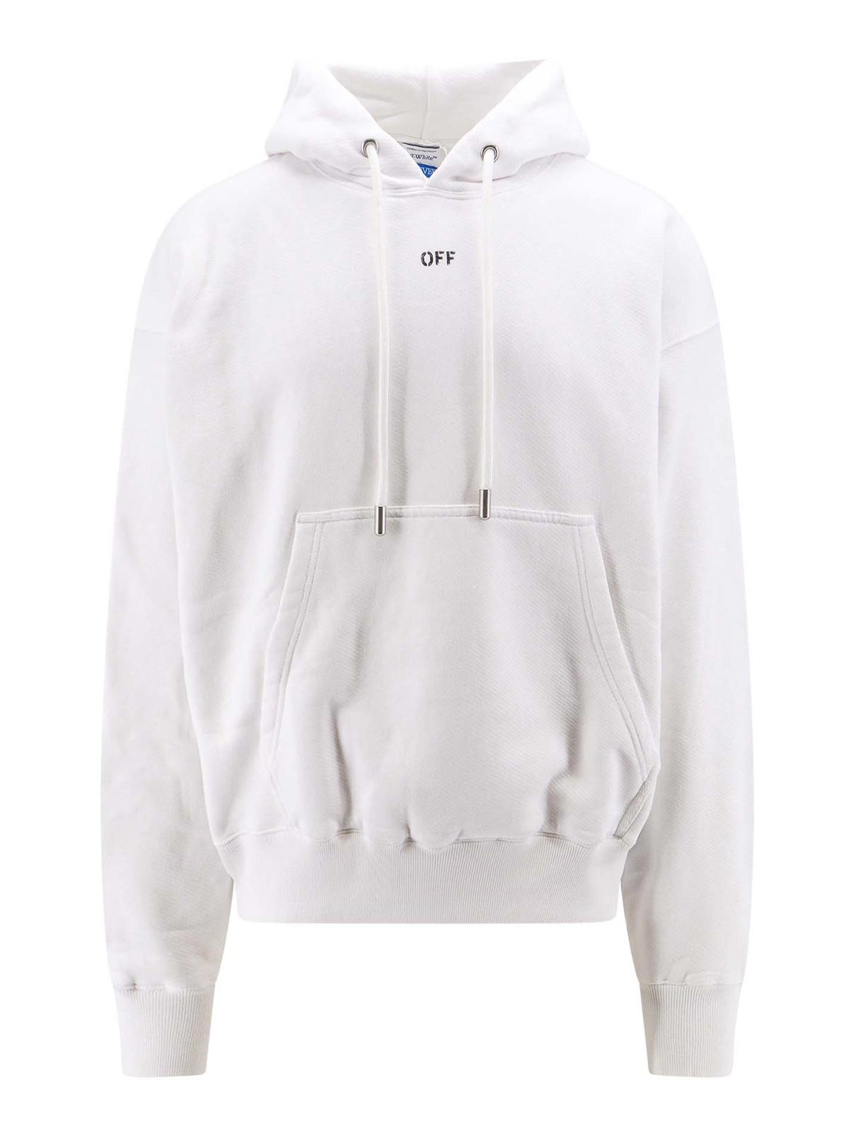 Off-white Skate Cotton Sweatshirt With Off Print In Blanco