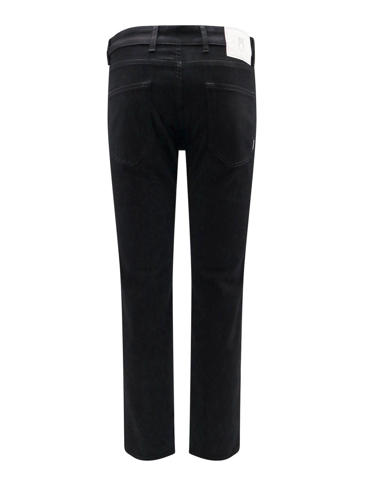 Shop Pt Torino Special Indigo Trouser In Black