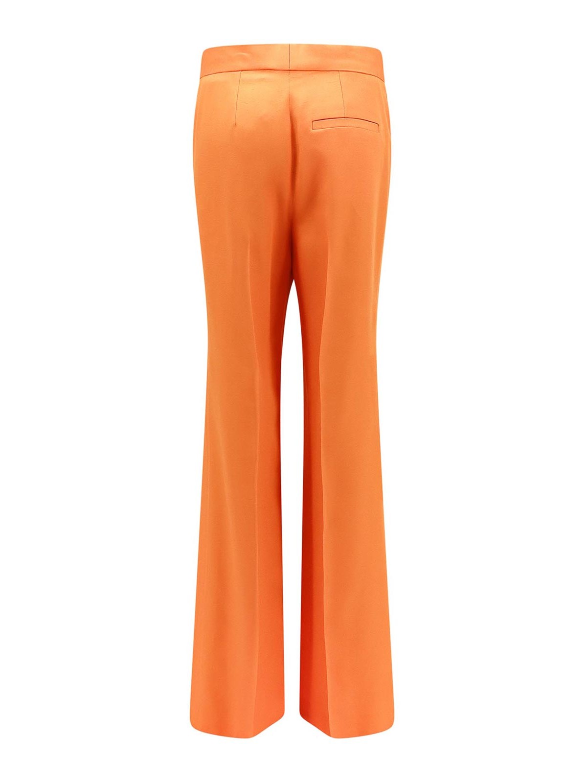 Shop Stella Mccartney Viscose Trouser In Orange