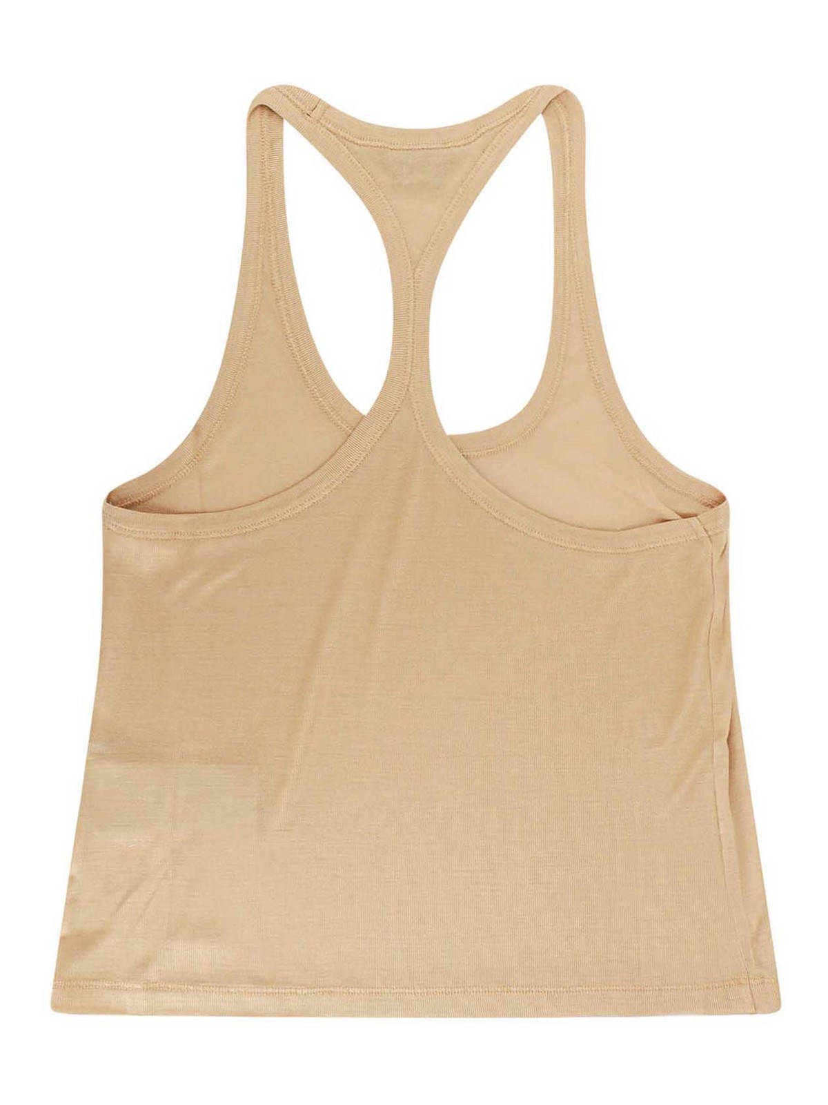 Shop Tom Ford Silk Top In Gold