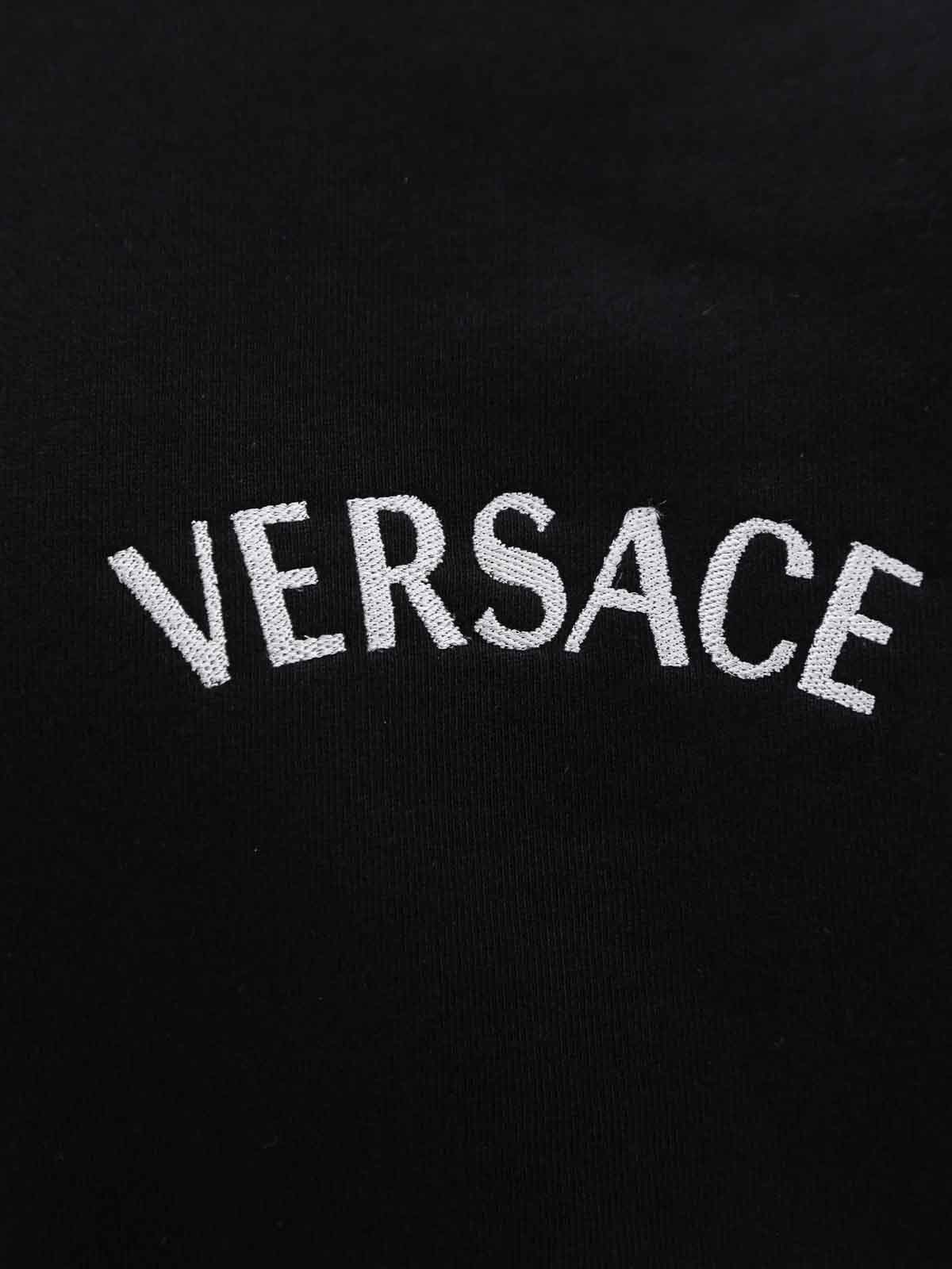 Shop Versace Sudadera - Negro In Black
