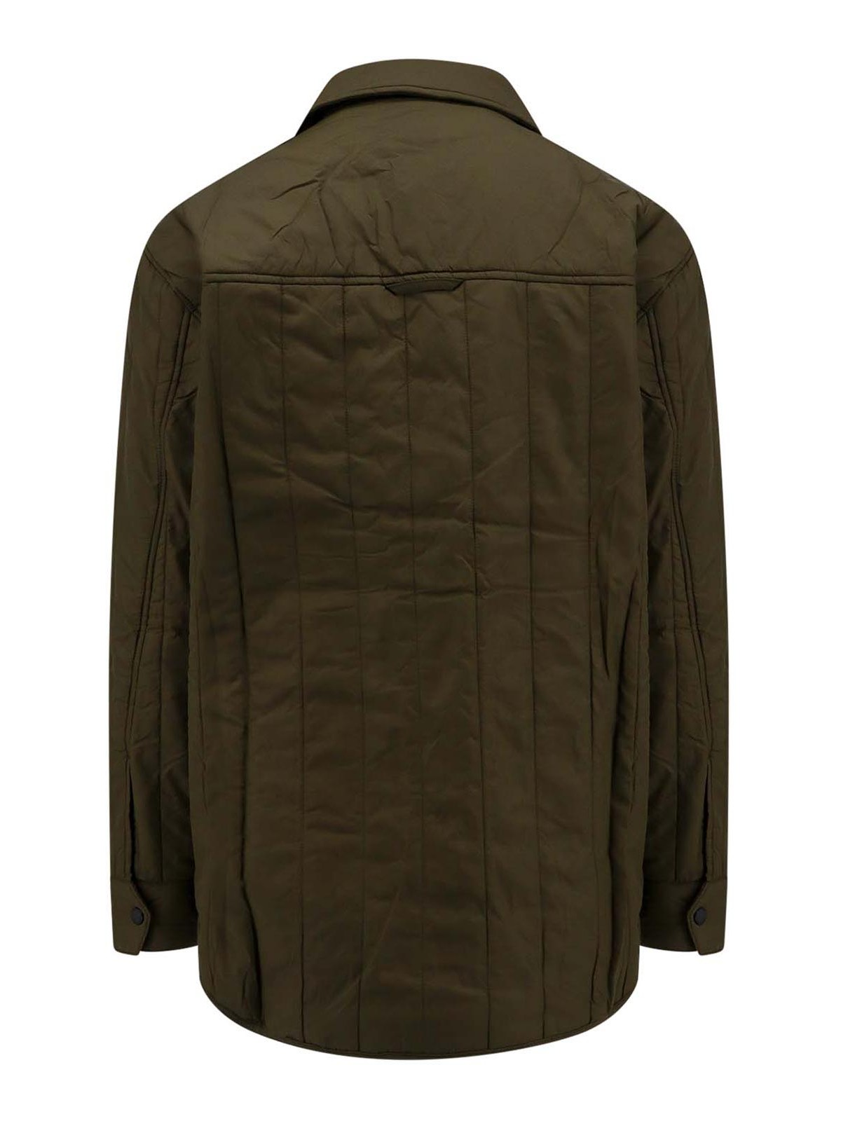 Shop Canada Goose Padded And Quilted Nylon Jacket In Verde
