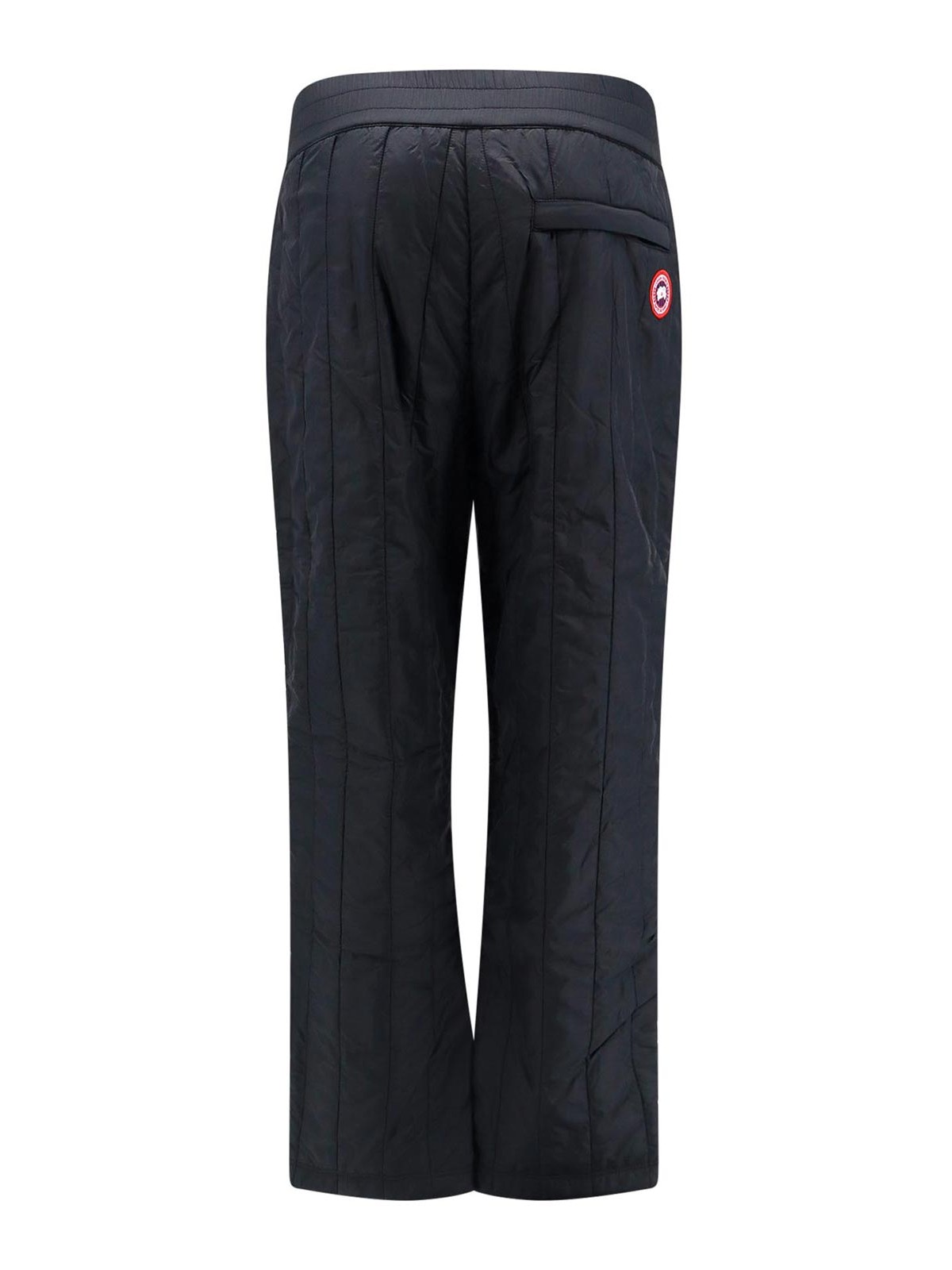 Shop Canada Goose Padded And Quilted Nylon Trouser In Negro