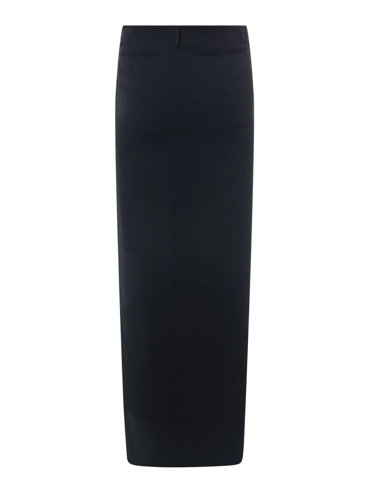 Shop Dries Van Noten Jersey Skirt In Black