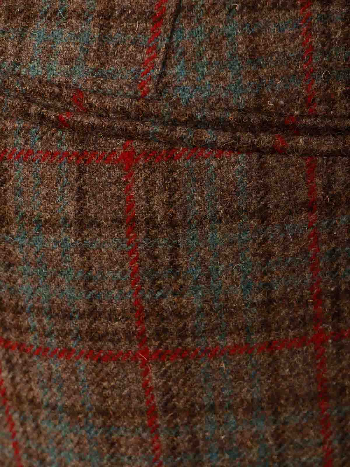 70s Madras Plaid Cotton Pants - Lucky Vintage