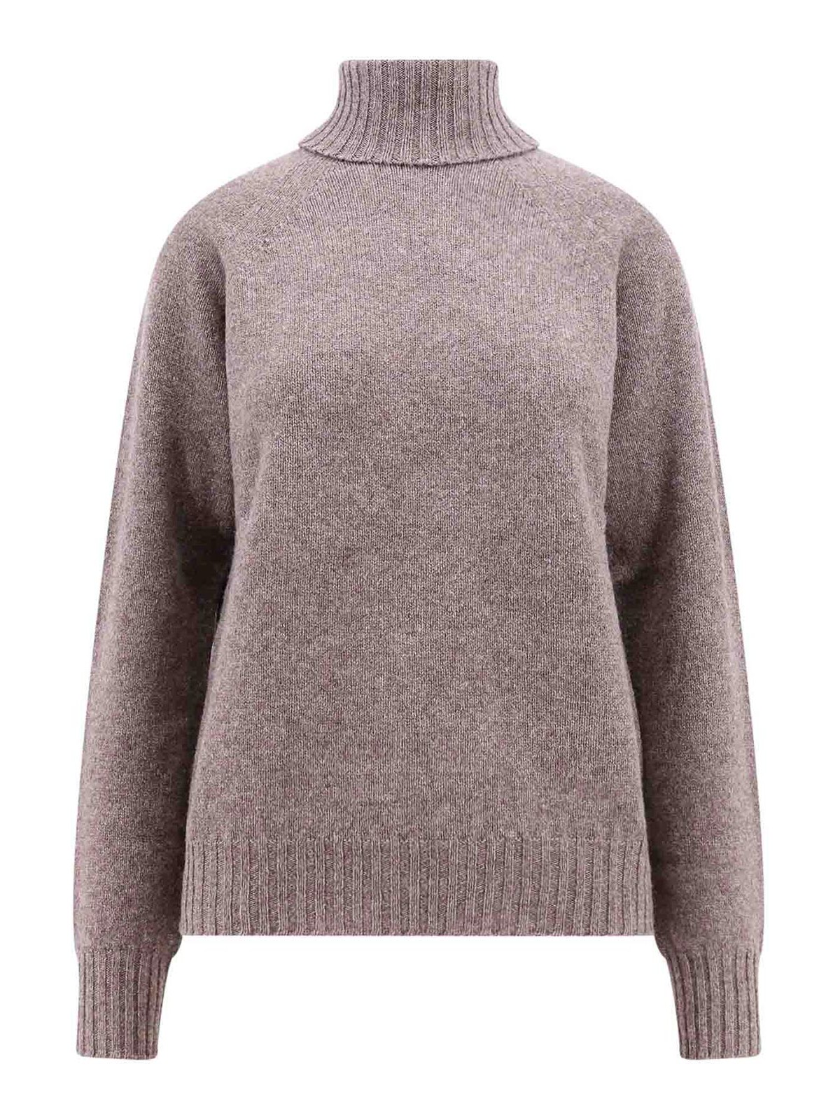 Shop Drumohr Wool Sweater In Beige