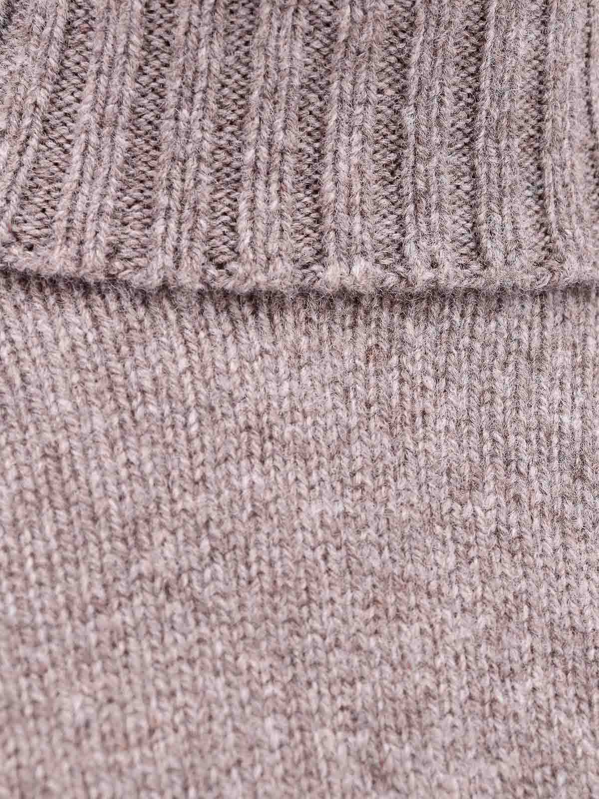 Shop Drumohr Wool Sweater In Beige