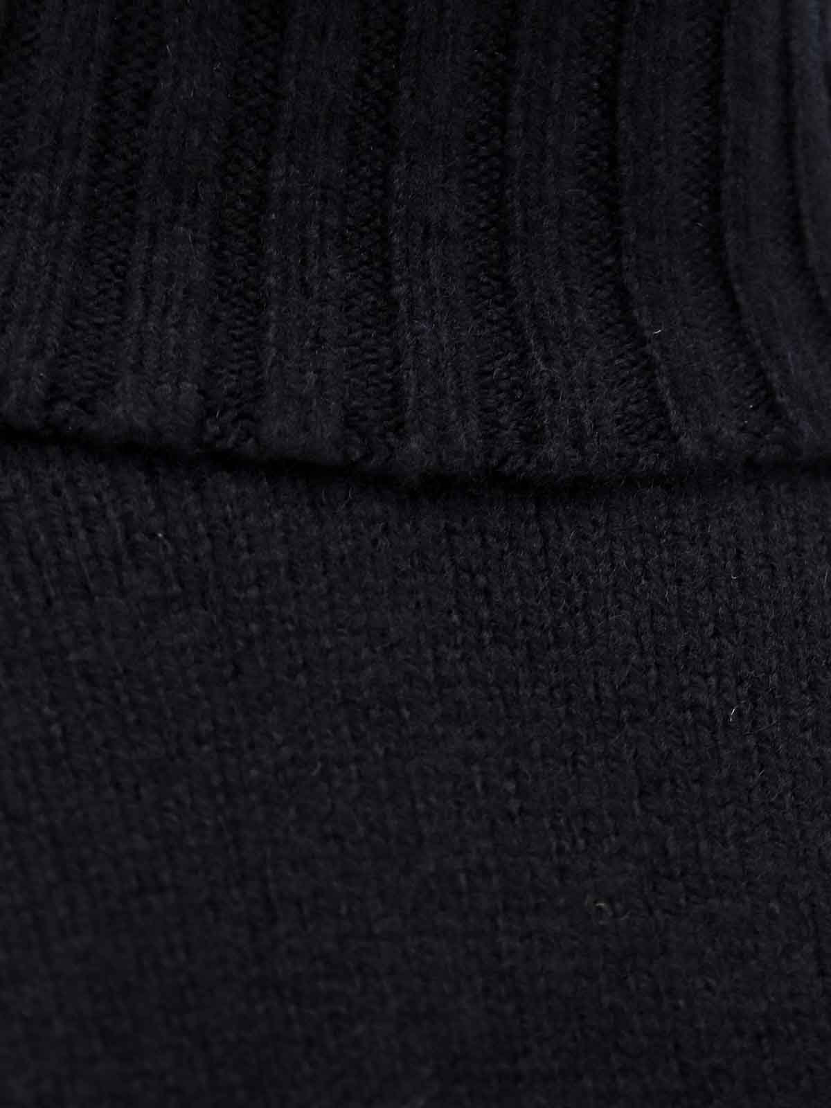 Shop Drumohr Wool Sweater In Black