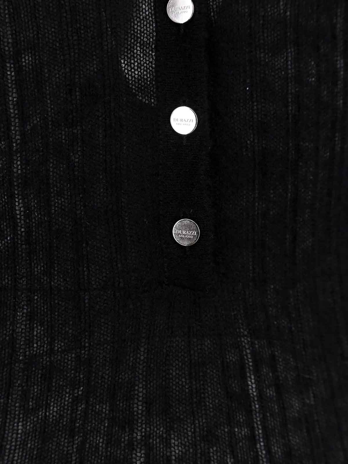 Shop Durazzi Milano Cashmere Cardigan In Black