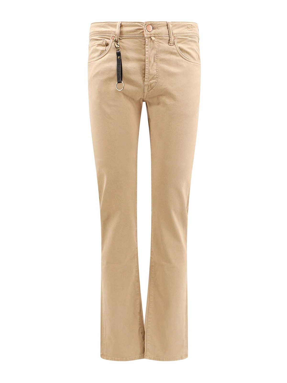 Casual trousers Incotex - Logo Stretch Cotton Trousers - BDPS0003305S361