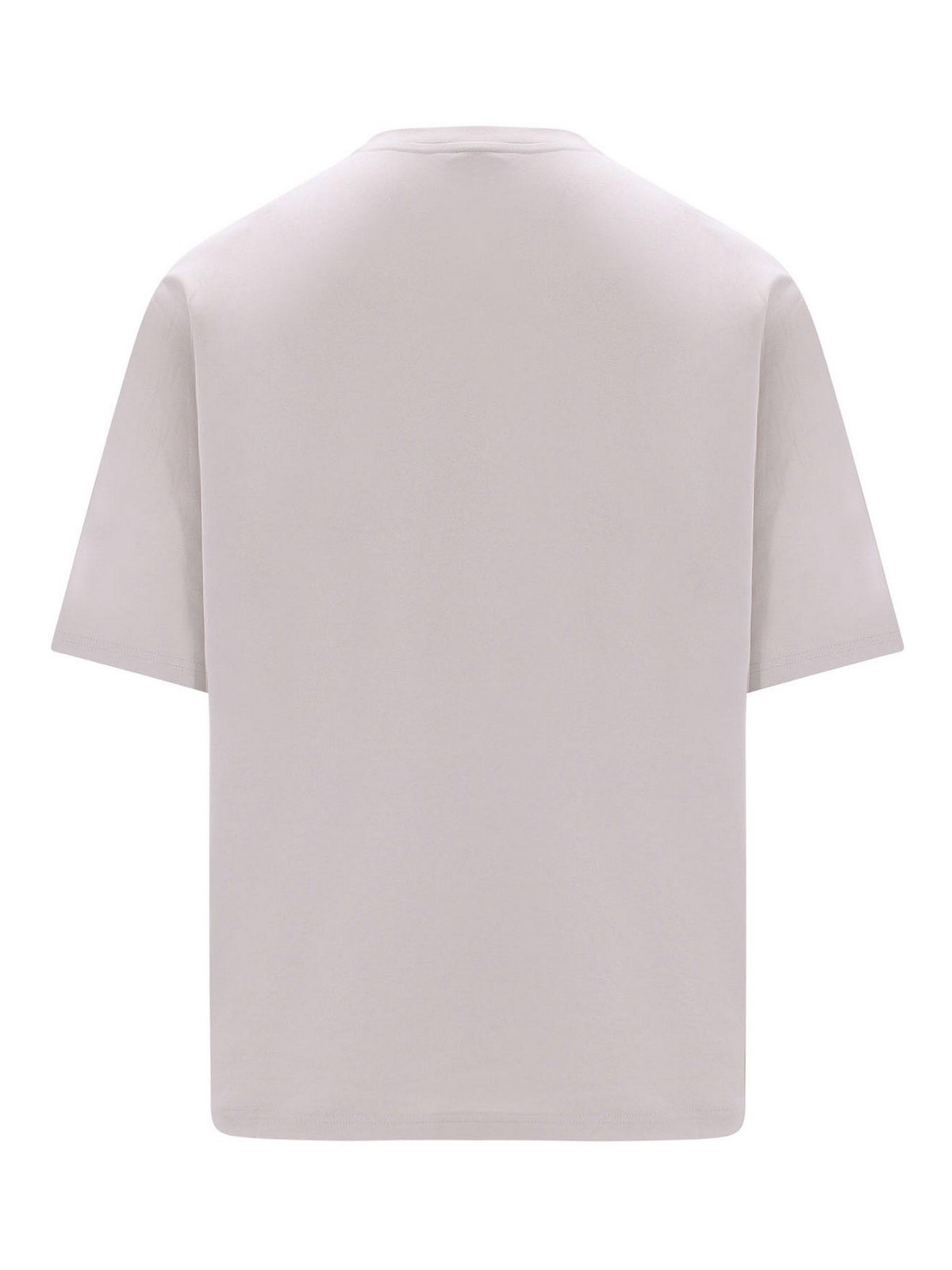 Shop Moschino Camiseta - Gris In Grey