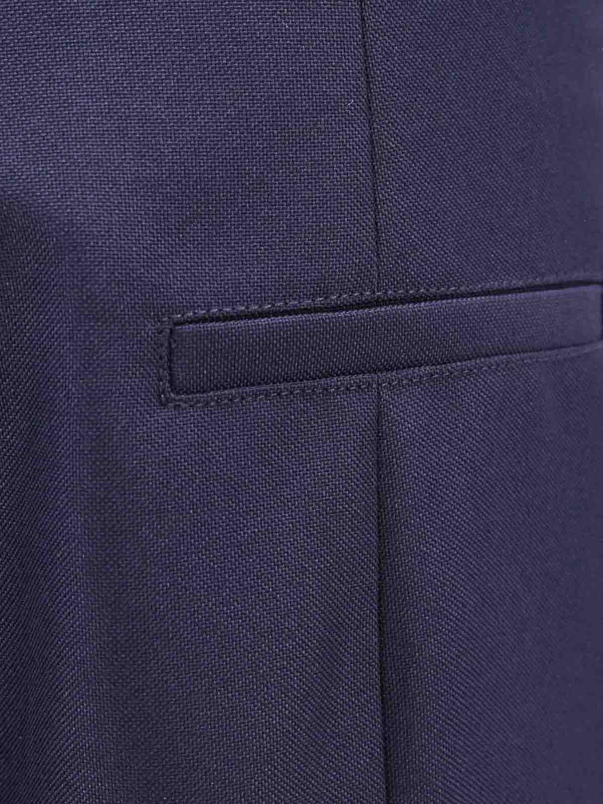 Shop Philosophy Di Lorenzo Serafini Tecno Grain Powder Trouser In Azul