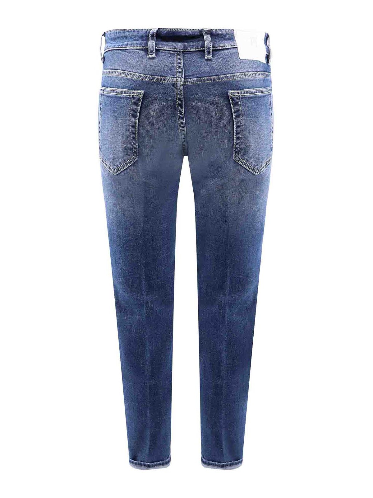 Shop Pt Torino Reggae Five Pockets Jeans In Blue