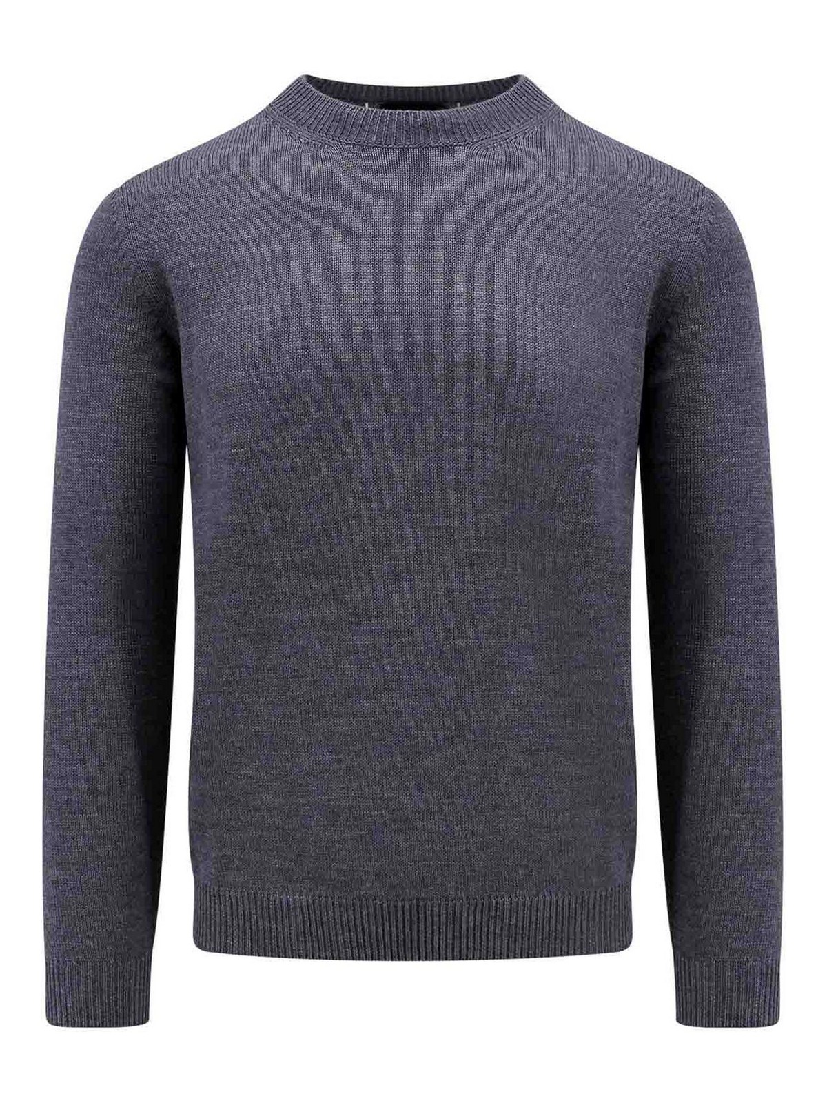 Shop Roberto Collina Merino Wool Sweater In Grey