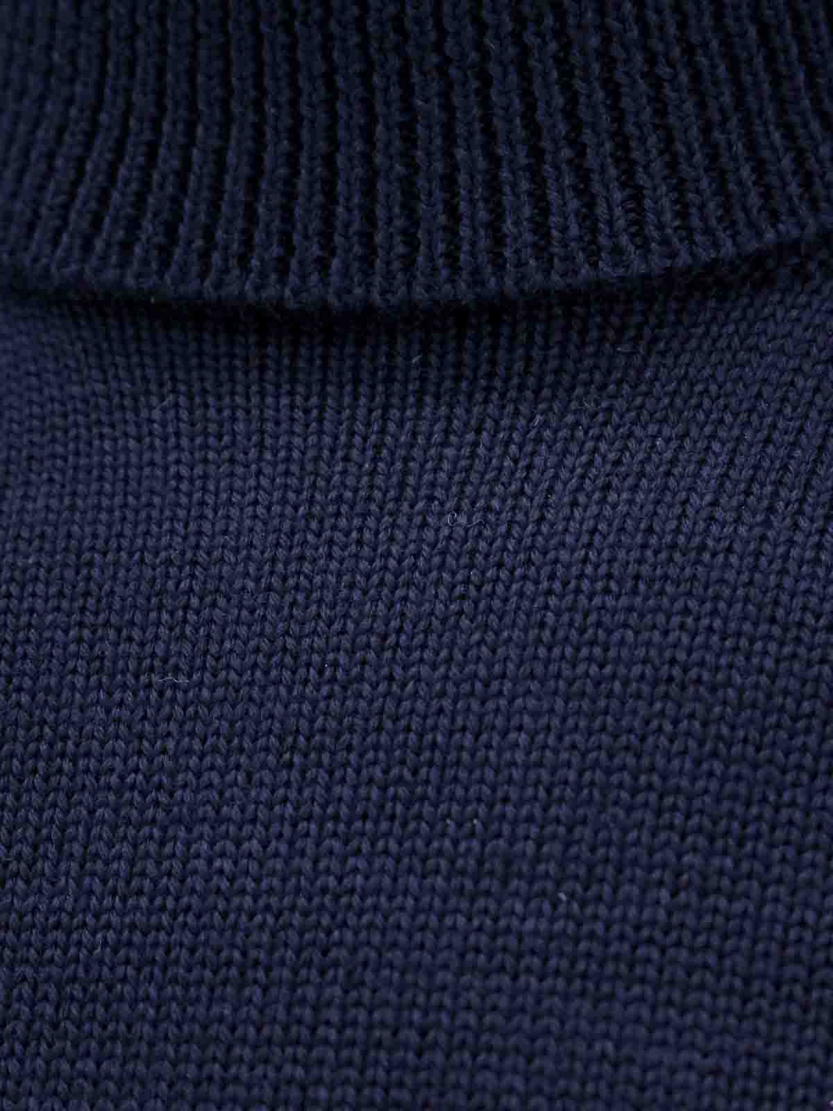 Shop Roberto Collina Wool Sweater In Blue
