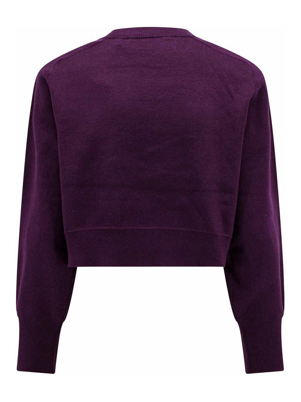 Shop Rotate Birger Christensen Suéter Cuello Redondo - Púrpura In Purple