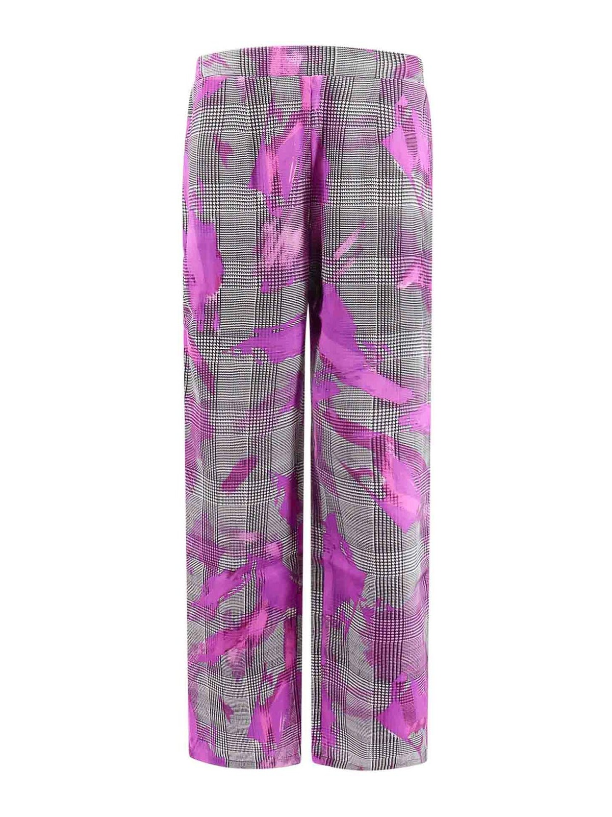 Sleep No More Silk Pajamas Trouser In Púrpura