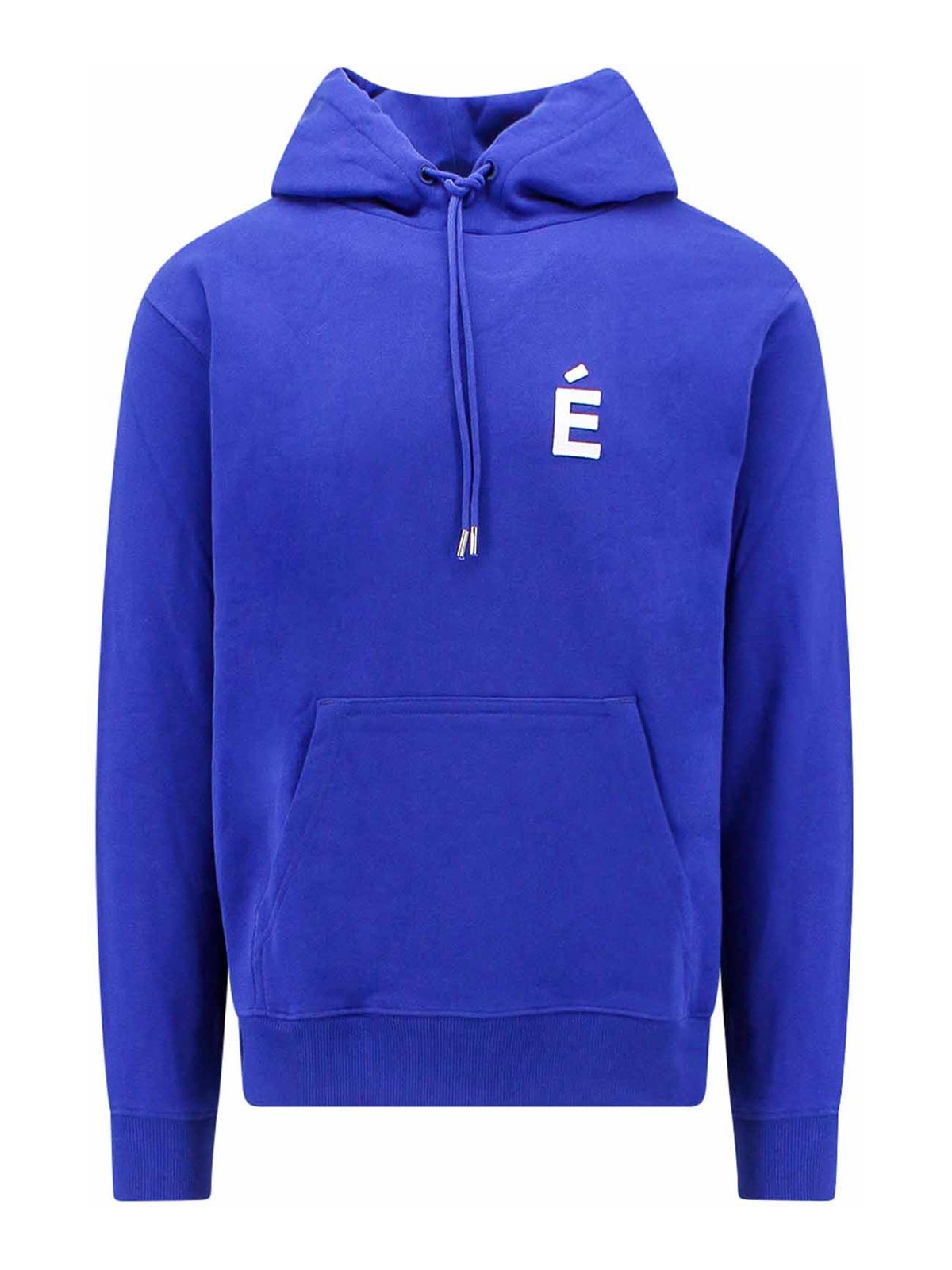 Shop Etudes Studio Organic Cotton Sweatshirt Logo Patch In Blue