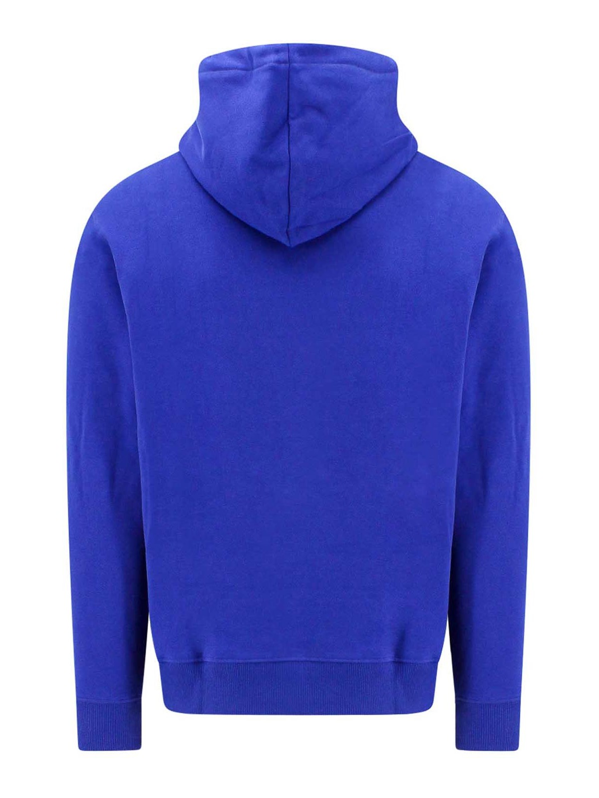 Shop Etudes Studio Organic Cotton Sweatshirt Logo Patch In Blue