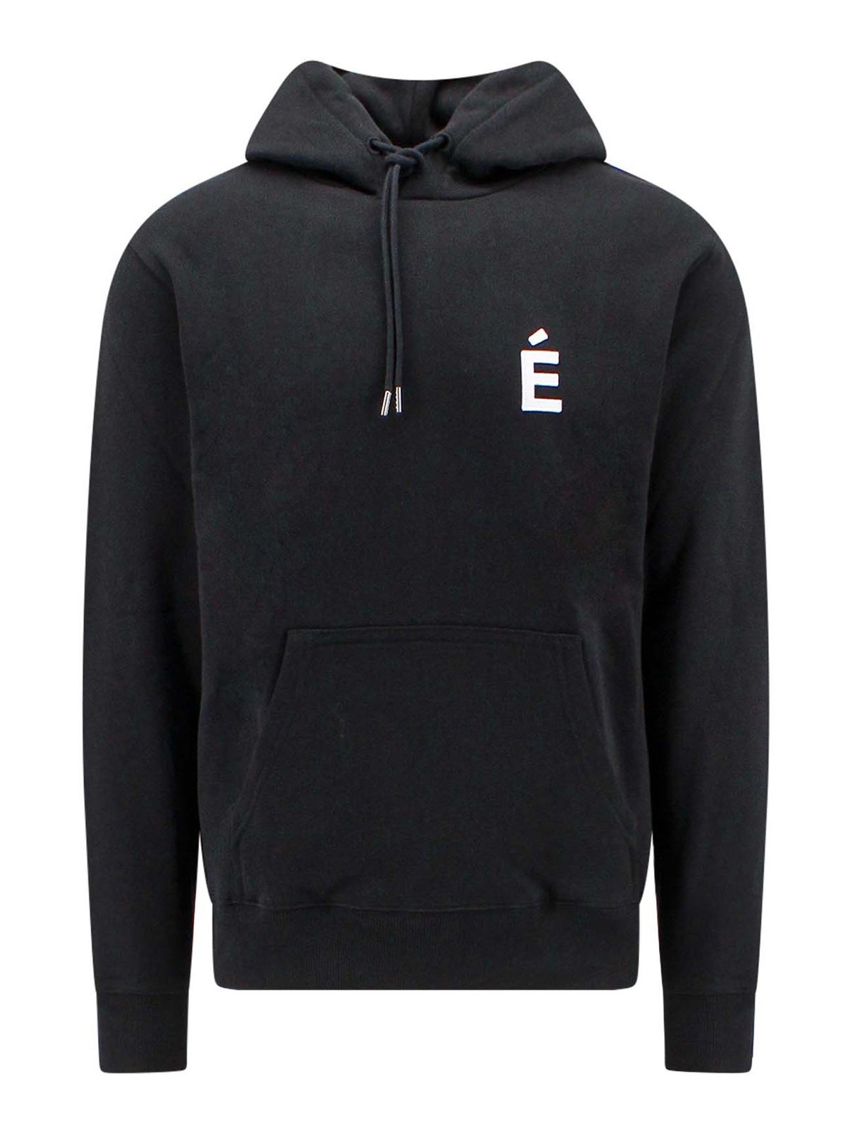 Etudes Studio Organic Cotton Sweatshirt Logo Patch In Black