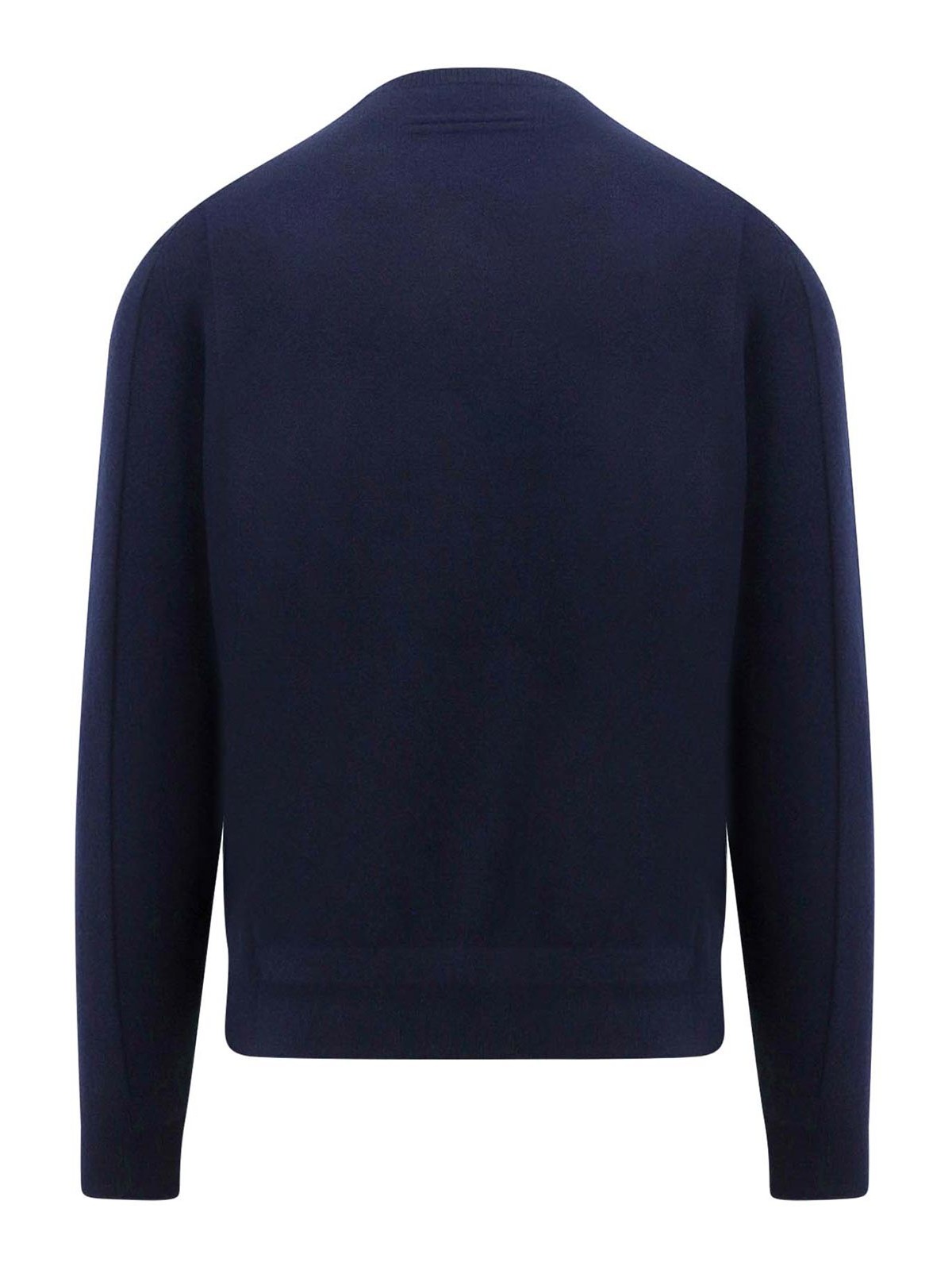 Shop Zegna Wool And Cashmere Sweater In Azul