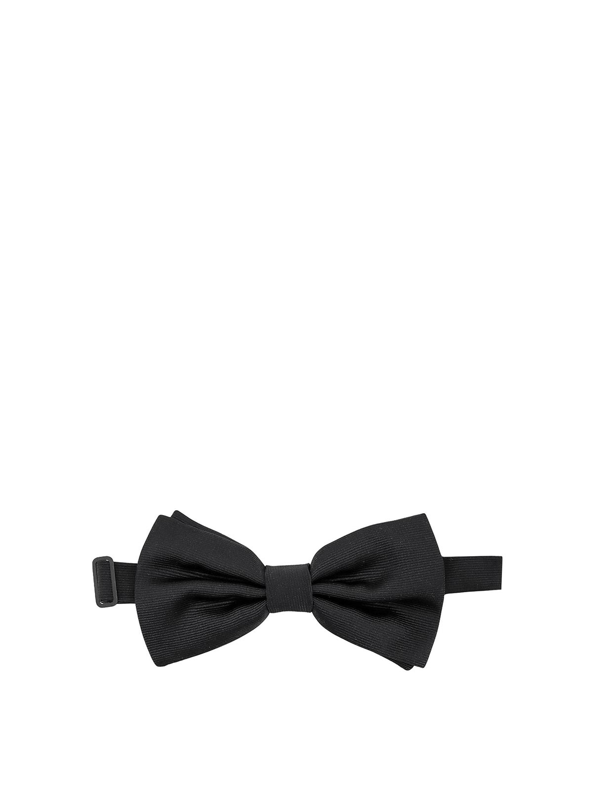 Dolce & Gabbana Silk Bowtie In Black
