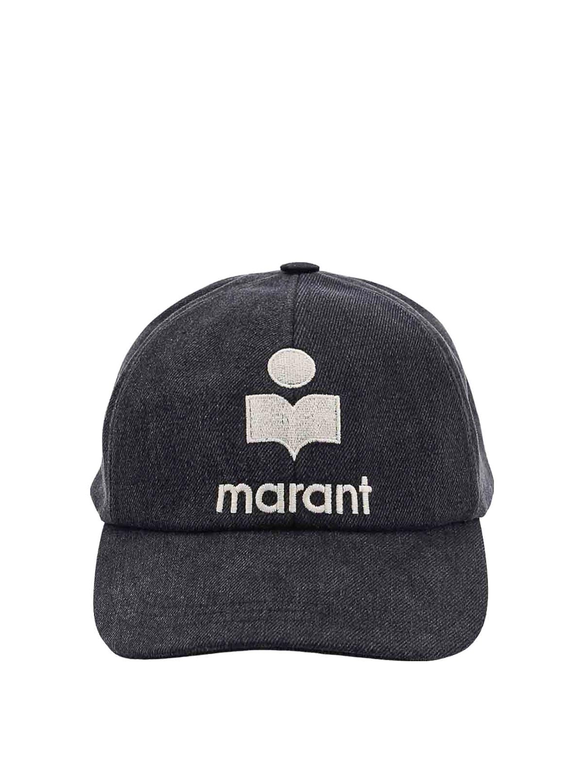 Shop Isabel Marant Sombrero - Gris In Grey