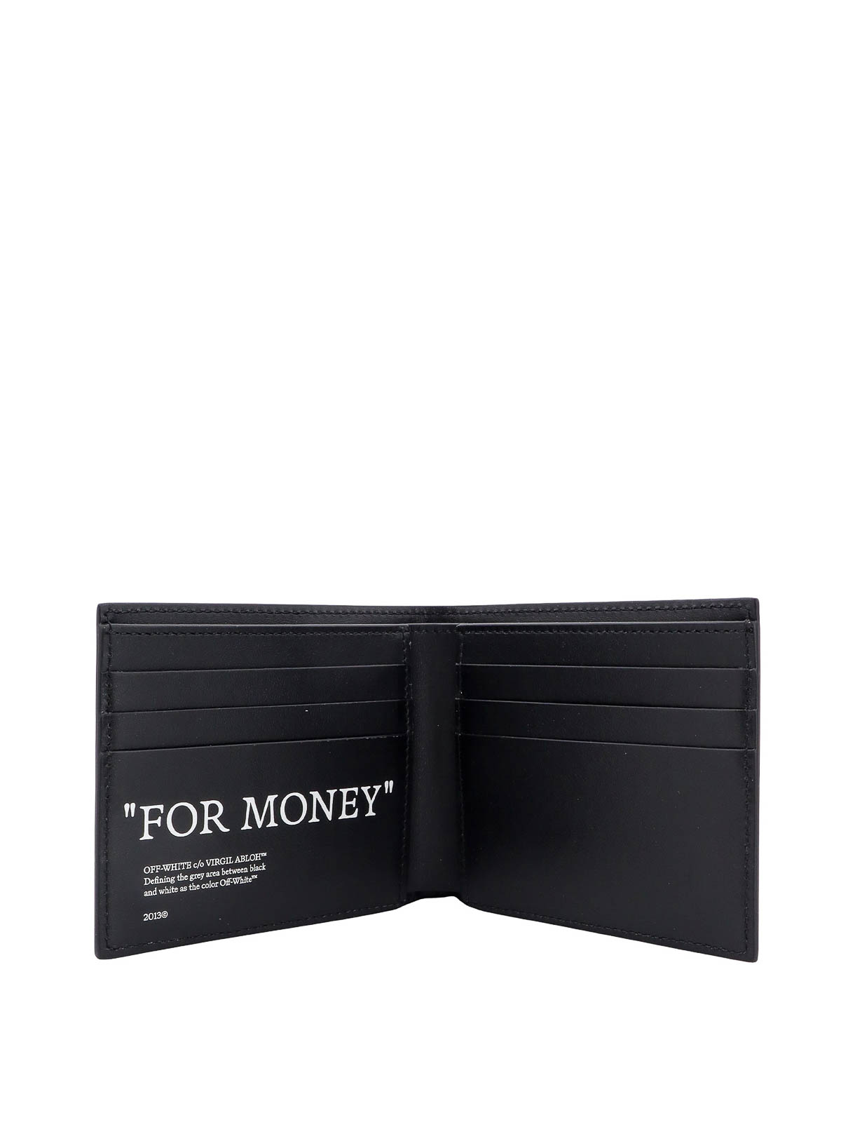 Shop Off-white Carteras Y Monederos - For Money In Black