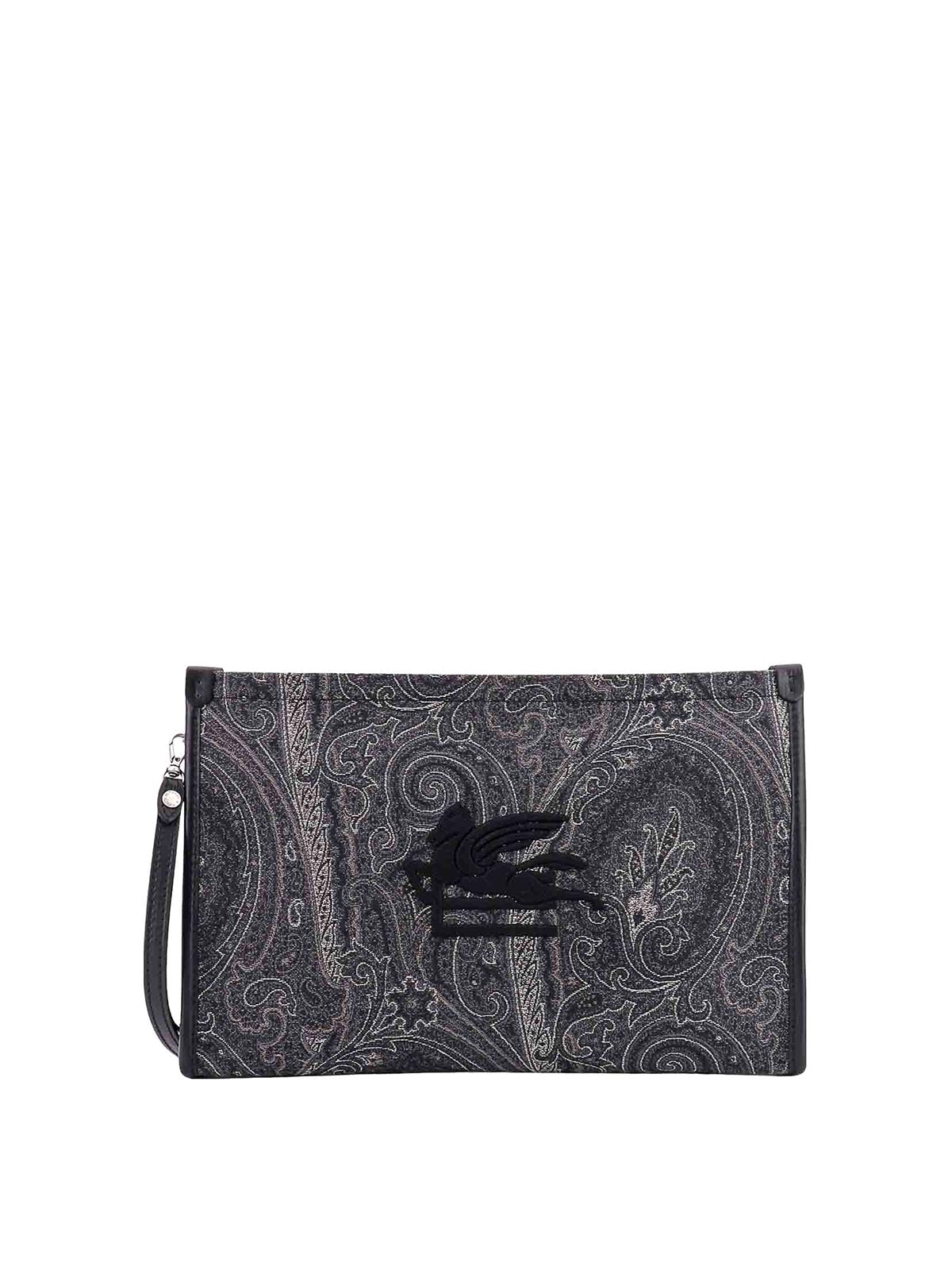 Etro Clutch In Grey