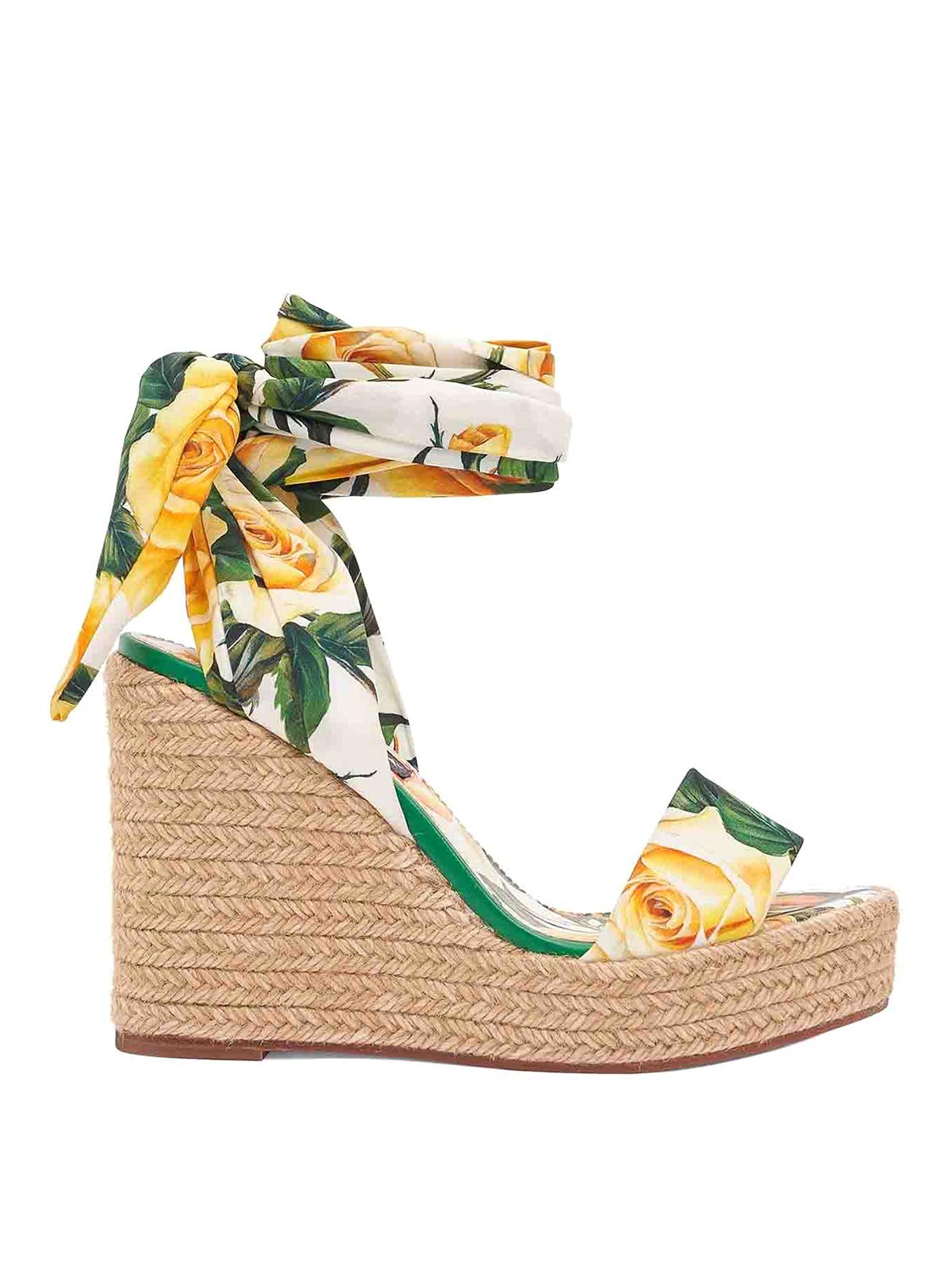 Silk on sale espadrilles wedges