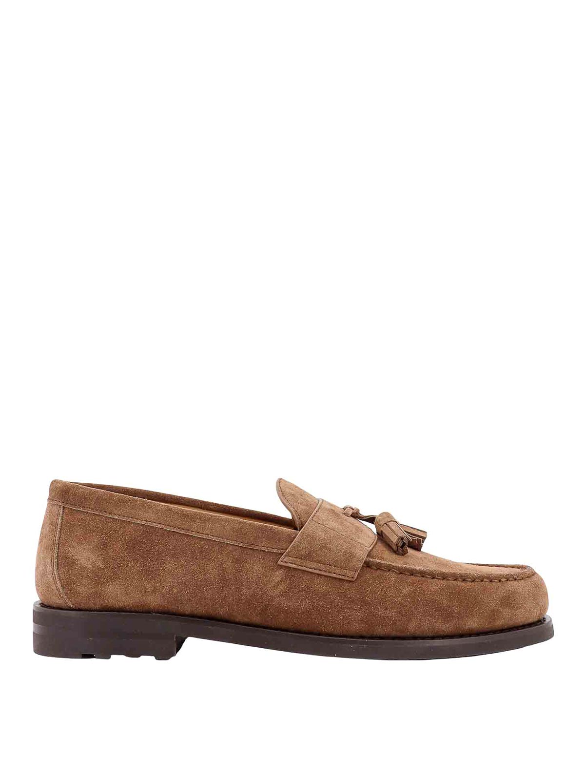 BRUNELLO CUCINELLI MOCASINES - MARRÓN