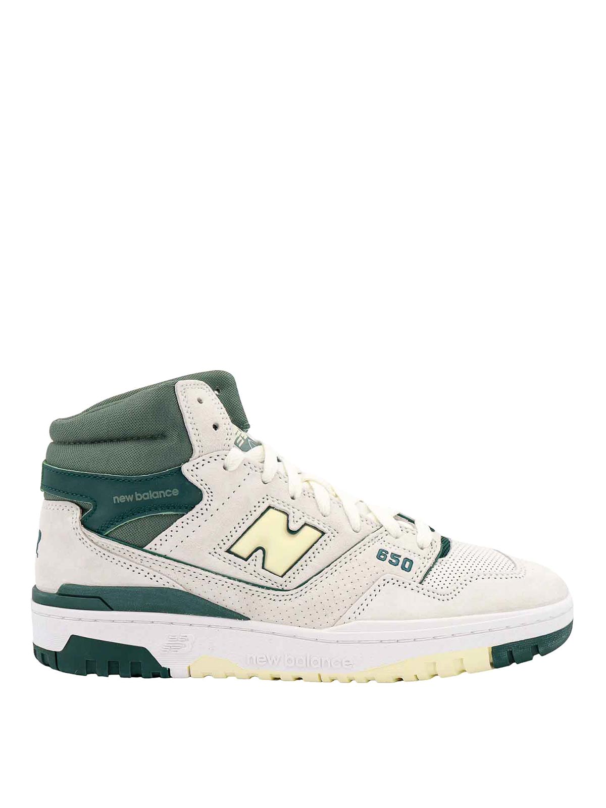 Shop New Balance Suede Sneakers In Green