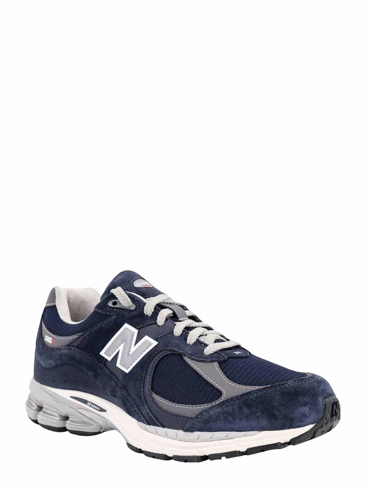 Shop New Balance Suede And Mesh Sneakers In Blue