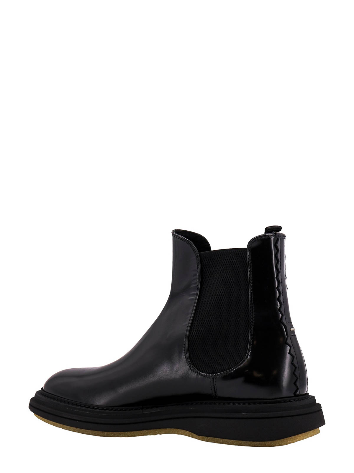 Shop The Antipode Leather Boots In Black