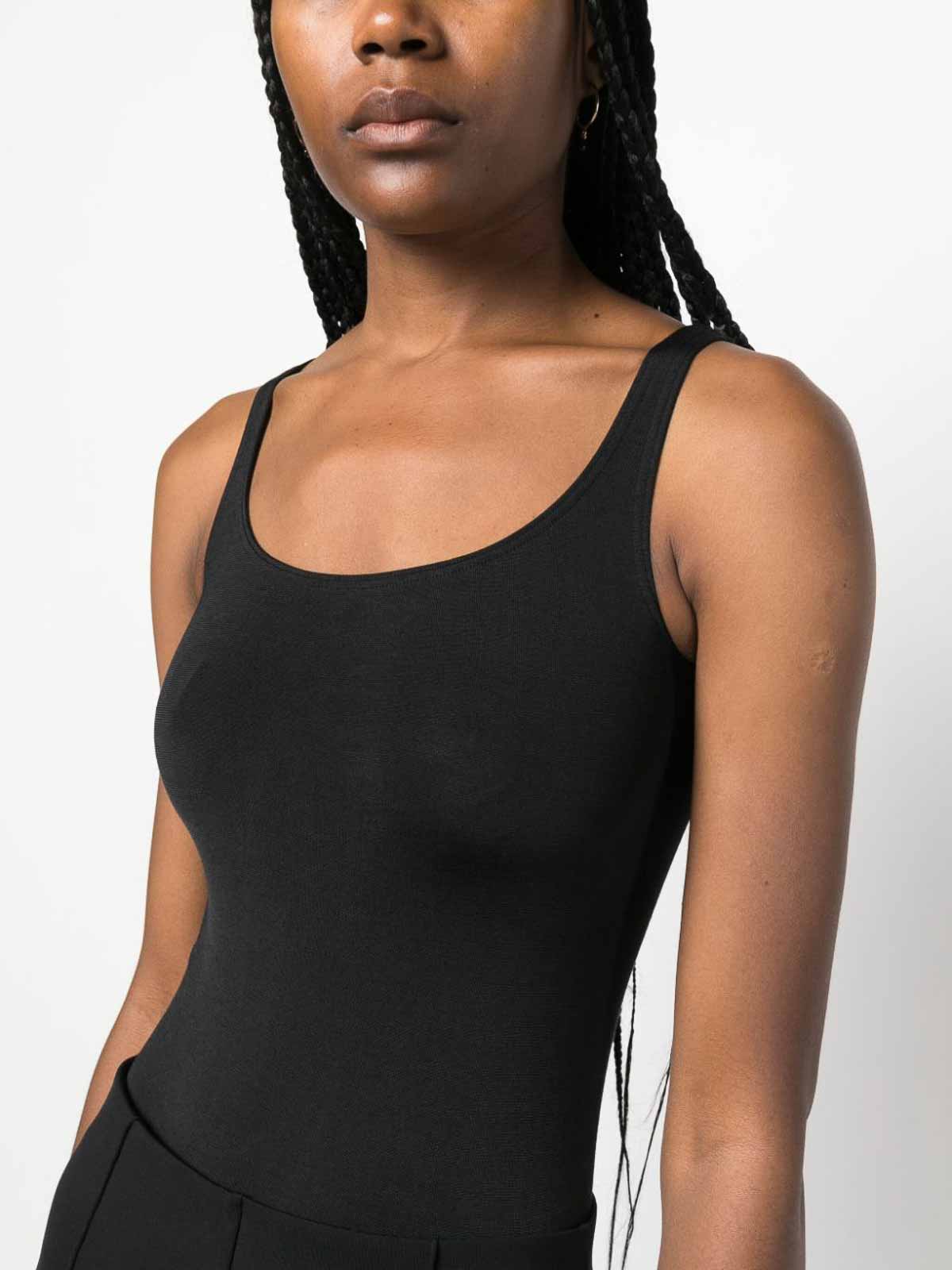 Shop Wolford Jamaika Bodysuit In Black