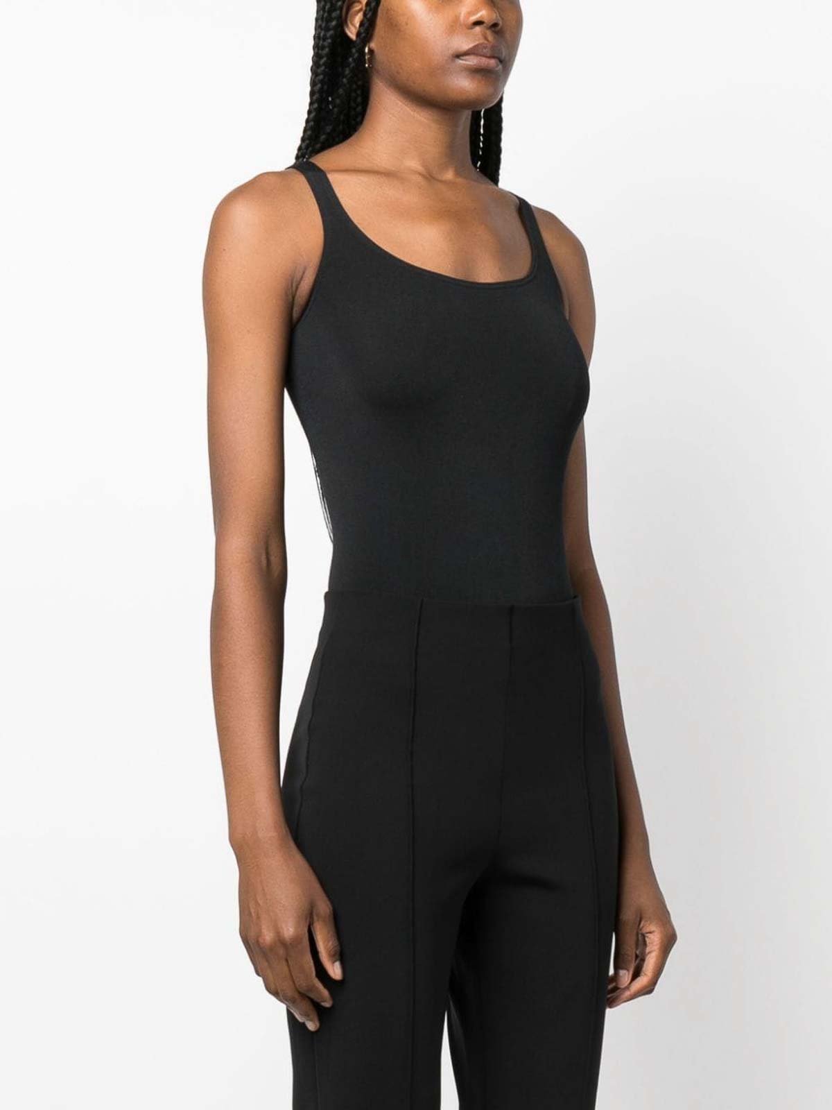 Shop Wolford Jamaika Bodysuit In Black