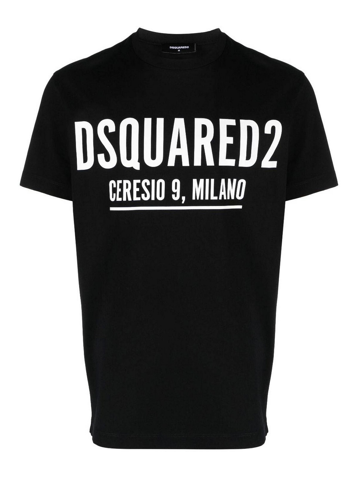 Shop Dsquared2 Ceresio 9 Cool Cotton T-shirt In Black