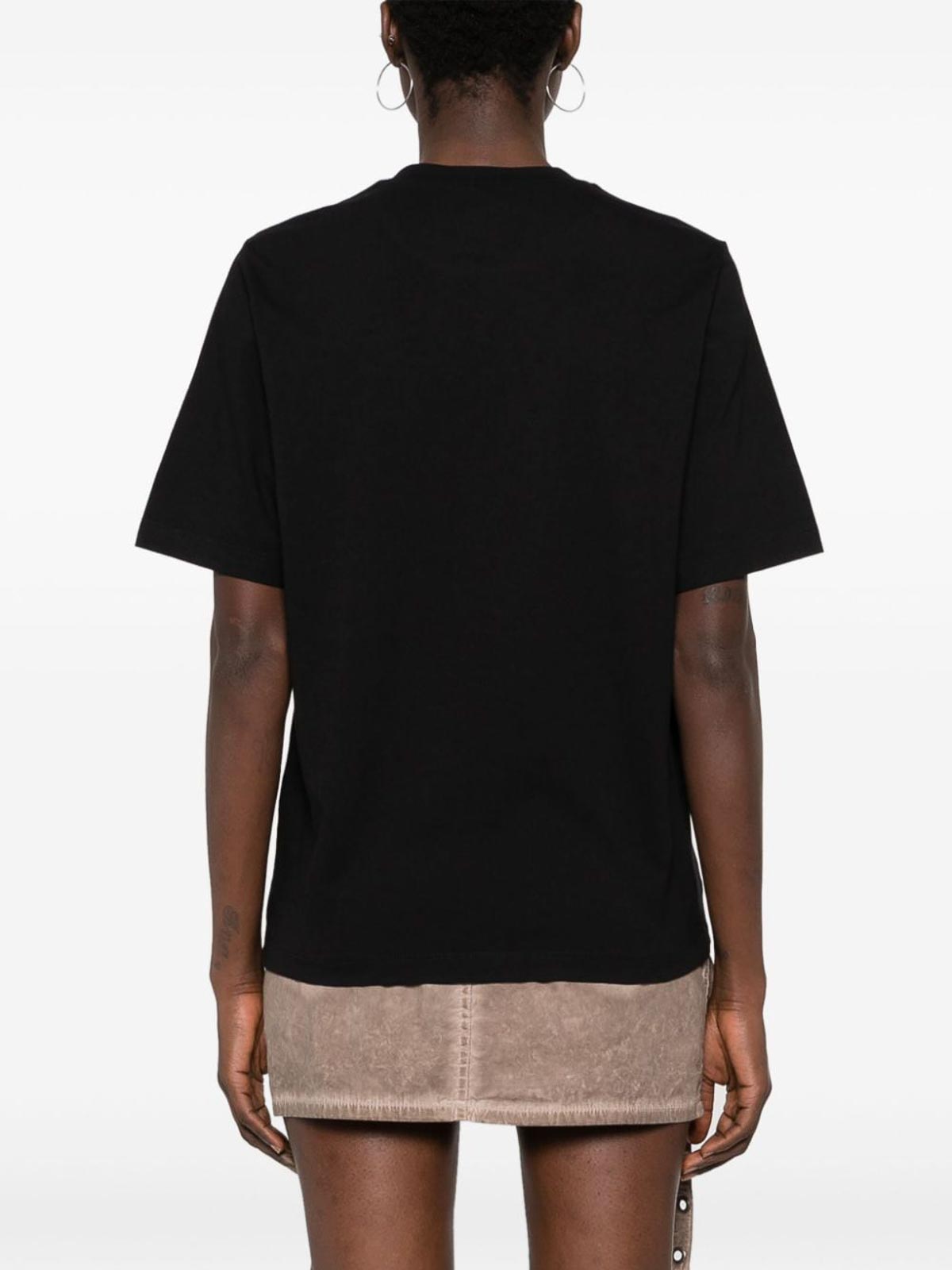 Shop Dsquared2 Icon Forever Cotton T-shirt In Black